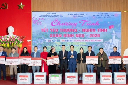 Agribank và hành trình sẻ chia yêu thương dịp Xuân Bính Ngọ 2026