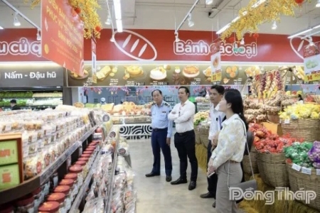 Đồng Tháp giám sát dự trữ, cung ứng hàng hóa thiết yếu phục vụ Tết Bính Ngọ 2026