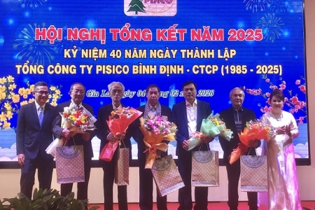 Gia Lai: PISICO Bình Định kỷ niệm 40 năm thành lập