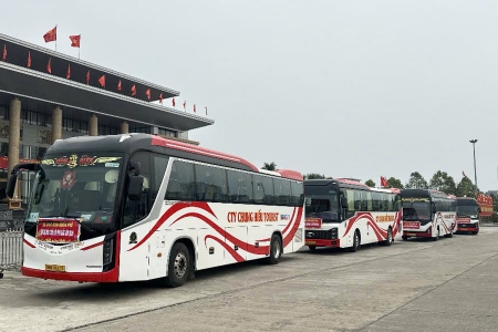Bắc Ninh: Tổ chức xe miễn phí phục vụ Nhân dân và du khách tham quan Hội chợ Mùa Xuân