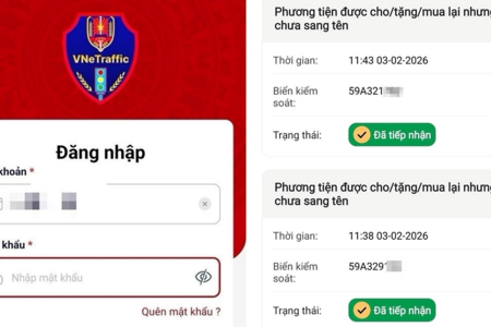 Cục CSGT bổ sung tính năng khai báo tình trạng xe trên ứng dụng VNeTraffic