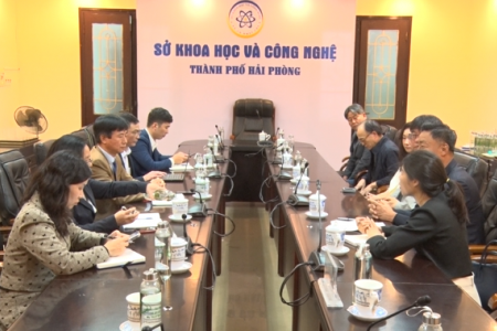 Sở Khoa học và Công nghệ thành phố Hải Phòng tăng cường hợp tác đầu tư với Hàn Quốc