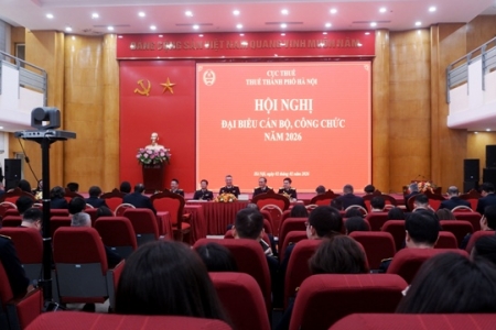 Thuế TP. Hà Nội đề ra 5 nhiệm vụ trọng tâm trong năm 2026