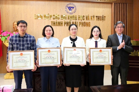 Liên hiệp các Hội khoa học và Kỹ thuật thành phố Hải Phòng tổng kết công tác năm 2025 và triển khai nhiệm vụ năm 2026