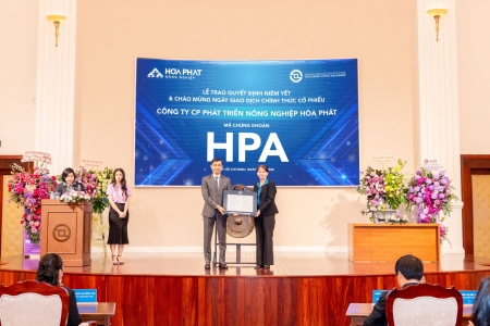 285 triệu cổ phiếu HPA chính thức được niêm yết trên sàn HOSE