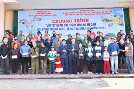 “Vui Tết quân đội - thắm tình quân dân”