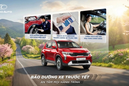 Cùng THACO AUTO bảo dưỡng xe trước Tết, an tâm mọi hành trình
