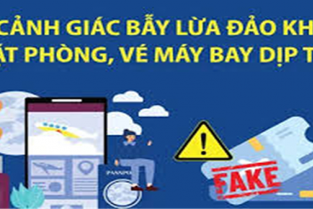 Cảnh báo bẫy lừa đảo khi đặt phòng, vé máy bay dịp Tết