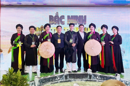 Bắc Ninh quảng bá văn hóa, du lịch tại Hội chợ Mùa Xuân