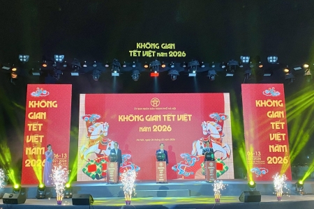 Hà Nội: "Không gian Tết Việt 2026" quy tụ nhiều sản phẩm OCOP, làng nghề các vùng miền