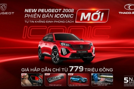 THACO AUTO giới thiệu New Peugeot 2008 Iconic – SUV đô thị châu Âu hiện đại