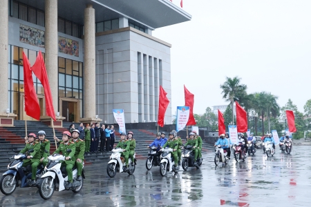 Bắc Ninh: Ra quân tuyên truyền an toàn giao thông chào Xuân Bính Ngọ 2026