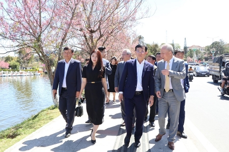 Chủ tịch UBND tỉnh Lâm Đồng tiếp và làm việc với Tập đoàn Tô Thương