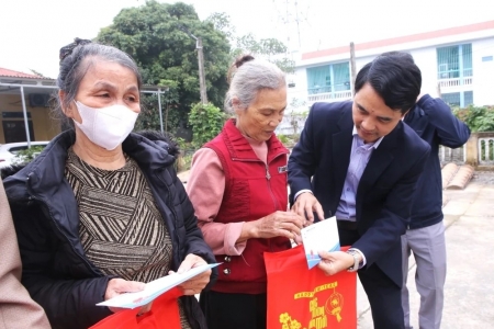 Lãnh đạo Liên minh Hợp tác xã Việt Nam thăm, tặng quà Tết các địa phương tại Thanh Hóa