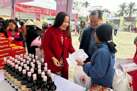 Hải Phòng: Chương trình “Chợ Tết nhân ái” Xuân Bính Ngọ 2026 tại xã Vĩnh Hòa