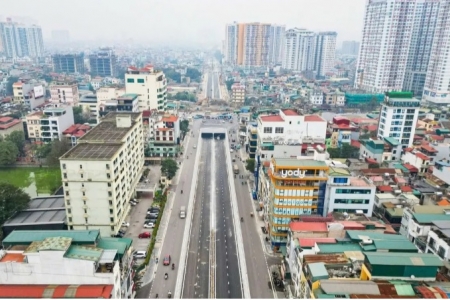 Hà Nội: Phân luồng giao thông tạm thời qua hầm chui Kim Đồng - Giải Phóng và đường 2,5