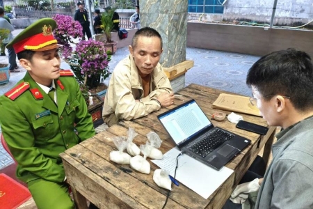 Hà Tĩnh: Triệt phá đường dây mua bán trái phép chất ma túy liên tỉnh