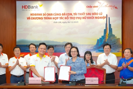 HDBank đẩy mạnh gói vay ưu đãi, đồng hành với Đắk Lắk, Gia Lai, Khánh Hòa phục hồi sau lũ