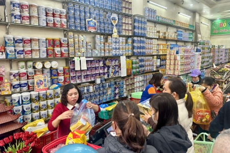 Thành Nam xưa: Sôi động cảnh mua bán của người dân dịp Tết Nguyên đán 2026