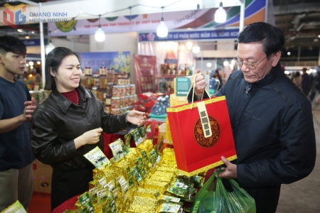 Hội chợ OCOP Quảng Ninh - Xuân 2026 đạt doanh thu trên 10,4 tỷ đồng