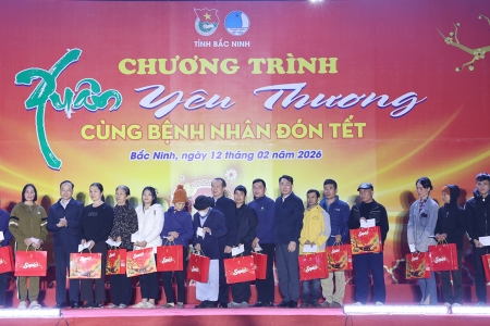 Bắc Ninh: Ấm áp chương trình “Xuân yêu thương - Cùng bệnh nhân đón Tết”