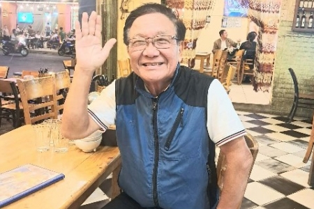 Một chiều xuân cùng một người Thầy