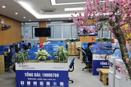 EVNNPC tổ chức hàng ngàn ca trực đảm bảo điện trong dịp Tết