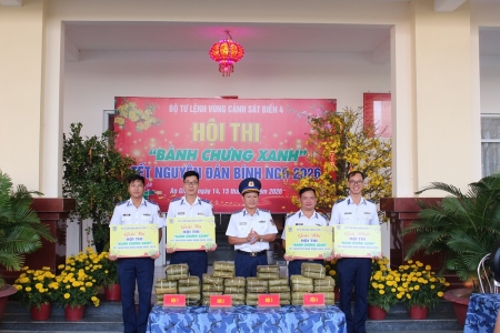 Hội thi “Bánh chưng xanh” - gìn giữ hồn tết việt, bồi đắp bản lĩnh người lính biển