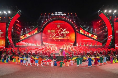 Chương trình nghệ thuật “Hải Phòng chào Xuân Bính Ngọ 2026”: Không gian nghệ thuật đặc sắc, lan tỏa niềm tin và khát vọng năm mới