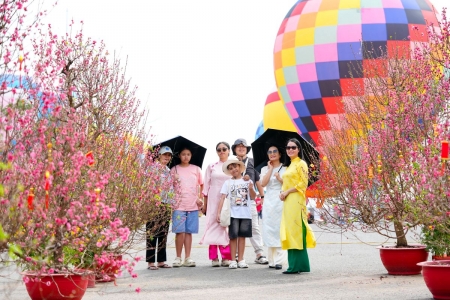 Một ngày du xuân Cần Giờ, trọn niềm vui cho cả gia đình, vẹn ký ức cho nhiều mùa Tết