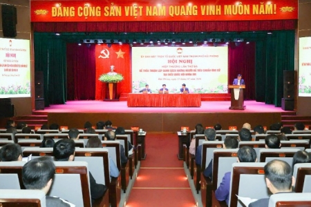 Hải Phòng: Thống nhất cao danh sách người ứng cử đại biểu Quốc hội và Hội đồng nhân dân thành phố