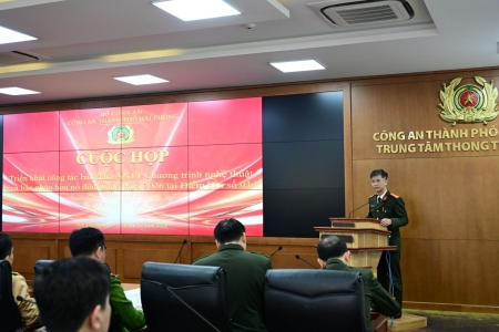 Công an Hải Phòng triển khai kế hoạch bảo đảm ANTT Chương trình nghệ thuật và bắn pháo hoa đêm Giao thừa