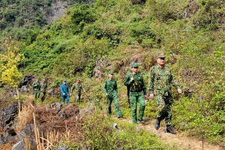 Bộ đội Biên phòng tỉnh Cao Bằng: Bảo đảm an ninh biên giới, phục vụ người dân đón Tết