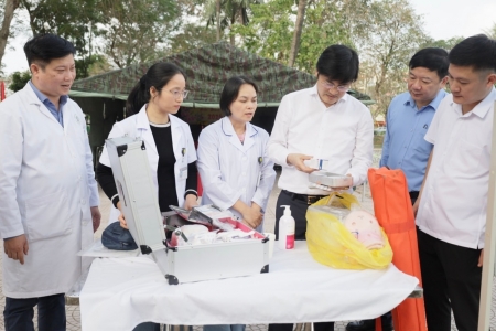 Hà Nội: Kiểm tra công tác y tế, phục vụ bắn pháo hoa Tết Nguyên đán 2026