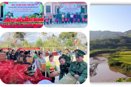 Tết ấm lan tỏa nơi nẻo cao, biên giới