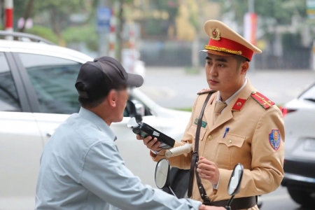 Mùng 1 Tết, gần 1.600 lái xe vi phạm nồng độ cồn