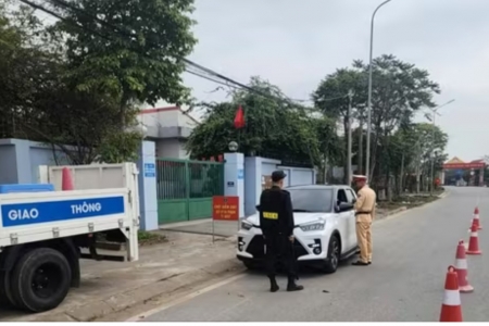 Phú Thọ tăng cường xử lý vi phạm nồng độ cồn ngay ngày đầu năm