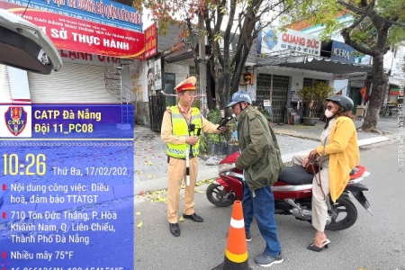 Đà Nẵng: Ngày đầu tiên ra quân, CSGT xử lý hơn 1.500 trường hợp vi phạm nồng độ cồn