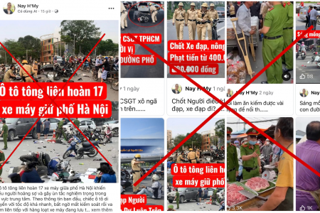 Công an TP Hà Nội cảnh báo thủ đoạn đăng tin cũ gây hiểu lầm trên mạng xã hội