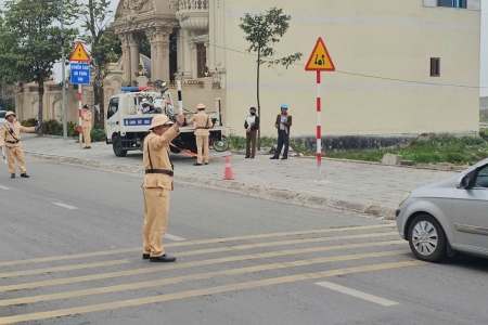 Thanh Hóa: Tăng cường xử lý vi phạm nồng độ cồn nhằm kéo giảm tai nạn giao thông dịp Tết
