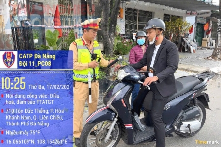 Đà Nẵng: Từ mùng 1 đến mùng 3 Tết Bính Ngọ phát hiện 498 vụ vi phạm giao thông