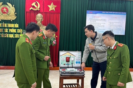 Công an Thanh Hóa tăng tốc hoàn thiện cơ sở dữ liệu phòng cháy, chữa cháy