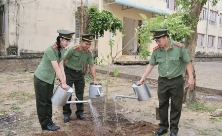 Công an TP. Cần Thơ phát động 'Tết trồng cây đời đời nhớ ơn Bác Hồ'