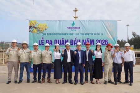 PVSM: Ra quân đầu Xuân Bính Ngọ 2026, quyết tâm bứt phá sản xuất kinh doanh