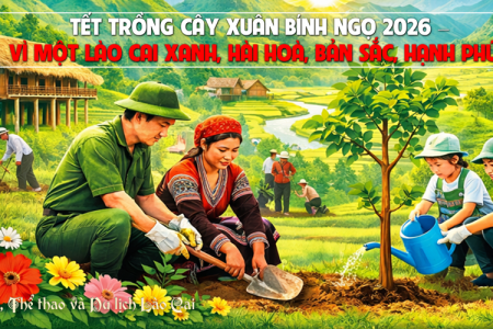 Lào Cai: Sáng 23/2, diễn ra lễ phát động “Tết trồng cây đời đời nhớ ơn Bác Hồ” Xuân Bính Ngọ 2026