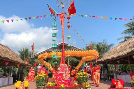 Lễ hội cầu bông thương hiệu làng rau Trà Quế Hội An