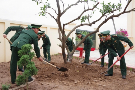 Bộ đội Biên phòng TP. Hải Phòng phát động Tết trồng cây, triển khai nhiệm vụ đầu Xuân 2026
