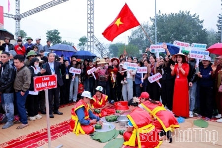 Phú Thọ: Hơn 300.000 lượt du khách về Đền Mẫu Âu Cơ dịp Tết và Lễ hội năm Bính Ngọ 2026