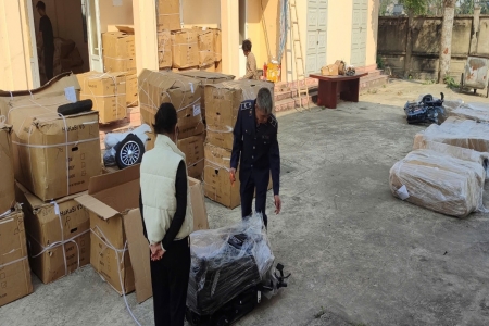 Thanh Hóa: Kinh doanh hàng hóa không rõ nguồn gốc, một hộ kinh doanh bị xử phạt