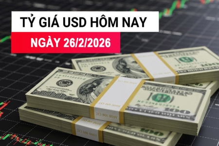 Tỷ giá USD hôm nay 26/2: Biến động trái chiều
